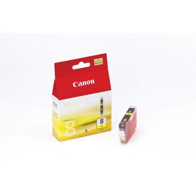 Canon inktcartridge CLI-8Y, 530 pagina&apos;s, OEM 0623B001, geel