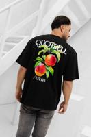 Quotrell Peaches T-Shirt Heren Zwart/Wit - Maat S - Kleur: Zwart | Soccerfanshop
