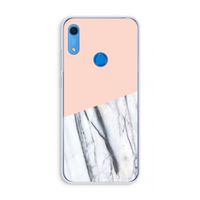 A touch of peach: Huawei Y6s Transparant Hoesje