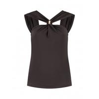 Lady day - Bruin | Dames | Top | Bruin | 3XL | regular | Kamst mode