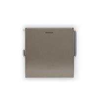 Brabantia renew toiletrolhouder met klep platinum