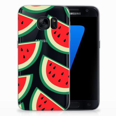Samsung Galaxy S7 | Siliconen Case | Watermelons