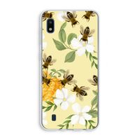 No flowers without bees: Samsung Galaxy A10 Transparant Hoesje