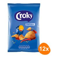 Croky - Paprika Chips - 12x 100g