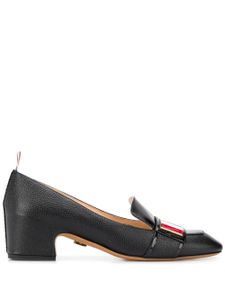 Thom Browne mocassins tricolores - Noir