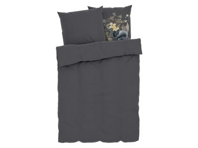 LIVARNO home Satijnen dekbedovertrek 200 x 200 cm (Donkerblauw)