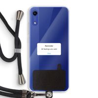 Reminder: Honor Play 8A Transparant Hoesje met koord
