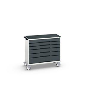 Bott Verso Mobiele Kast | 1050x550x965mm | 6 Laden | Top Tray | RAL 7016 - 16927055.19