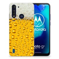 Motorola Moto G8 Power Lite Siliconen Case Bier