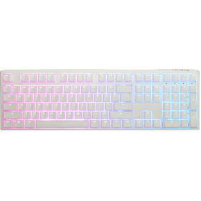 Ducky One 3 RGB toetsenbord USB QWERTY Amerikaans Engels Wit