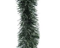 Lametta guirlande pvc d10l270 cm groen kerst - Decoris