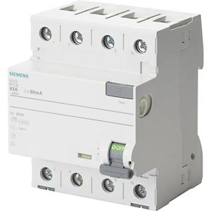 Siemens 5SV36446 5SV3644-6 Aardlekschakelaar A 4-polig 40 A 0.3 A 400 V