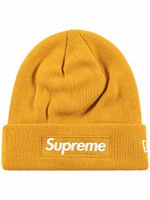 Supreme x New Era bonnet à logo Box - Orange - thumbnail