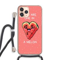 One In A Melon: iPhone 11 Pro Transparant Hoesje met koord