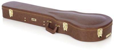 Gator Cases GW-LP-BROWN houten koffer voor Gibson® Les Paul®