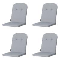 Kuip hoog Panama light grey 96 cm x 45 cm (4 stuks) Madison - Madison