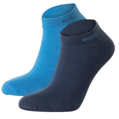 BOSS 2 stuks Color Combed Cotton Socks * Actie *