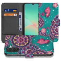 Samsung Galaxy A26 Cirkels en Vlinders | Book Case |