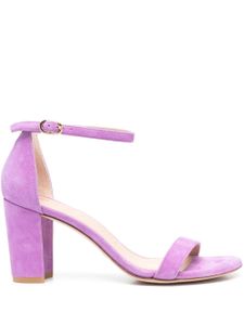 Stuart Weitzman sandales Nearly Nude en daim - Violet