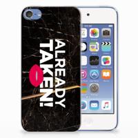 Apple iPod Touch 5 | 6 | Siliconen hoesje | met naam Already Taken Black