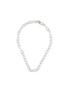 True Rocks collier en maille forçat - Argent