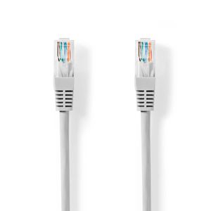 Nedis CAT5e Netwerkkabel | U/UTP | RJ45 Male | RJ45 Male | 15.0 m | Rond | PVC | Grijs | Label - CCGL85101GY150