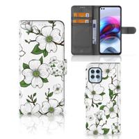 Motorola Moto G100 Hoesje Dogwood Flowers