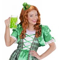 St Patricks Day hoedje op diadeem voor volwassenen