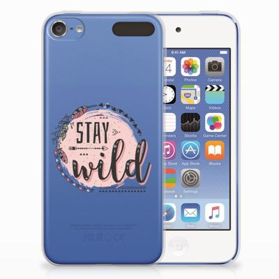 Apple iPod Touch 5 | 6 Telefoonhoesje met Naam Boho Stay Wild Apple iPod Touch 5 | 6 Telefoonhoesje met Naam Boho Stay Wild