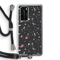 Terrazzo N°16: Huawei P40 Transparant Hoesje met koord
