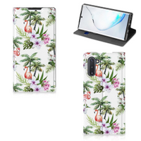 Samsung Galaxy Note 10 Hoesje maken Flamingo Palms