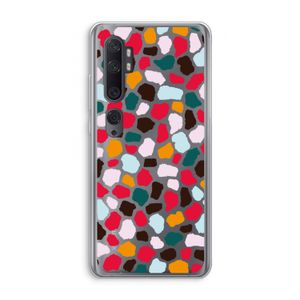 Colored Giraffe: Xiaomi Mi Note 10 Pro Transparant Hoesje