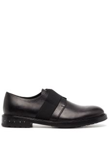 Nicolas Andreas Taralis derbies 30 mm en cuir sans lacets - Noir