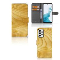 Samsung Galaxy A23 | Book Style Case | Licht Hout