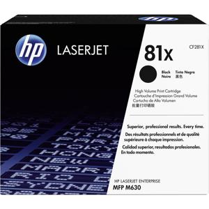 HP Toner 81X Origineel Zwart 25000 bladzijden CF281X