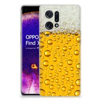 OPPO Find X5 Siliconen Case Bier - thumbnail