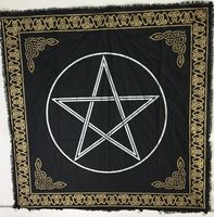 Altaar Kleed - Zwart - Pentagram
