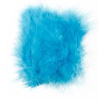 Creativ Company Dons, afm 5-12 cm, turquoise, 15 stuk/ 1 doos Creativ Company Dons, afm 5-12 cm, turquoise, 15 stuk/ 1 doos