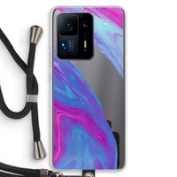 Zweverige regenboog: Xiaomi Mi Mix 4 Transparant Hoesje met koord