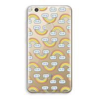Regenboog: Huawei Ascend P8 Lite (2017) Transparant Hoesje