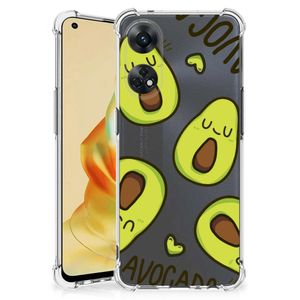 OPPO Reno8 T 4G Stevig Bumper Hoesje Avocado Singing