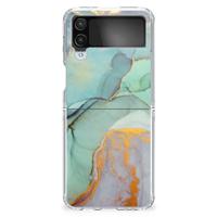 Smartphone hoesje voor Samsung Galaxy Z Flip 4 Watercolor Mix