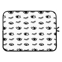 Eye pattern #2: Laptop sleeve 15 inch