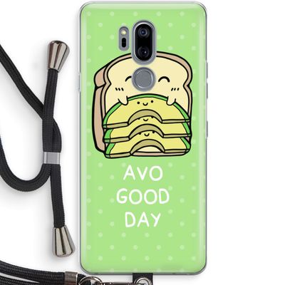 Avo Good Day: LG G7 Thinq Transparant Hoesje met koord