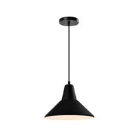 QUVIO Hanglamp rond zwart - QUV5149L-BLACK - thumbnail