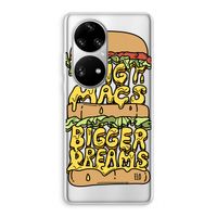 Big Macs Bigger Dreams: Huawei P50 Pro Transparant Hoesje