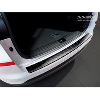 Zwart RVS Bumper beschermer passend voor Hyundai Tucson FL 2018-Â 'Ribs' AV245188