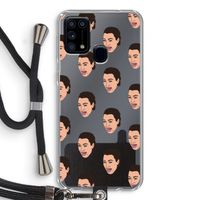 Ugly Cry Call: Samsung Galaxy M31 Transparant Hoesje met koord