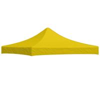 VidaXL Partytentdak 270 g/m² 3x3 m geel