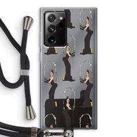 Pop Some Kim: Samsung Galaxy Note 20 Ultra / Note 20 Ultra 5G Transparant Hoesje met koord